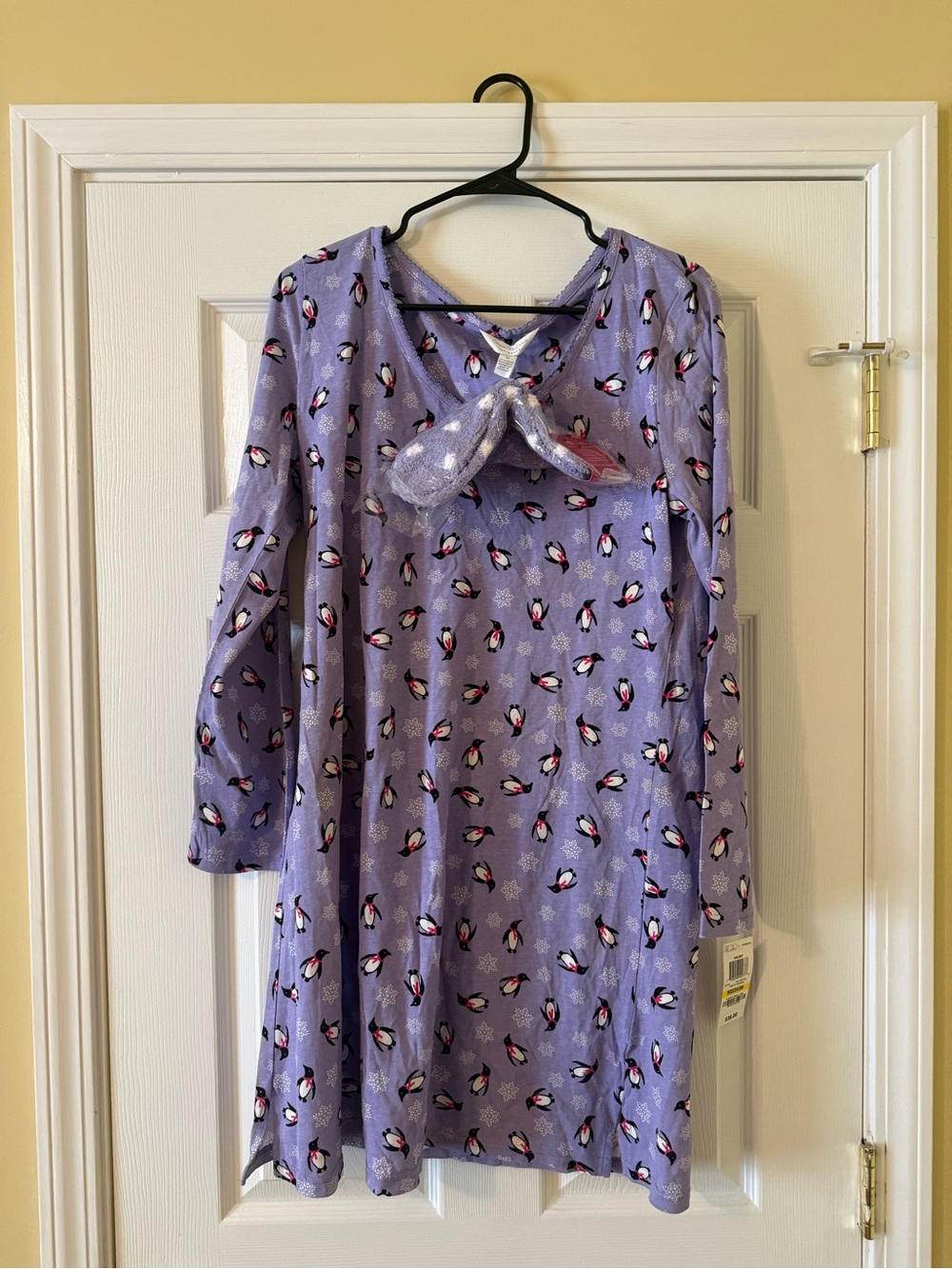 Charter Club Lavender Penguin Print Nightgown